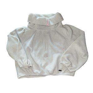 Koperhaus Women’s Cozy Grey Pullover Funnel-neck Sweater Xl